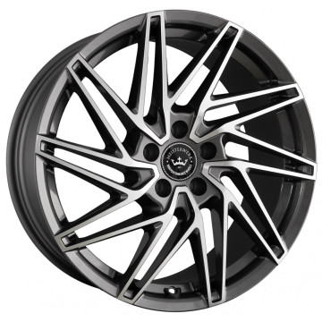 10x20 ET35 - LK5/120 ML72.6 Meisterwerk MW01 gunmetal front polished