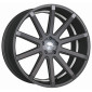 9x20 ET25 - LK5/112 ML73.1 Corspeed Deville gunmetal / Undercut Color Trim weiss - DS15