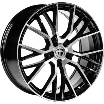 9x21 ET25 - LK5/112 ML66.6 Tomason TN23 black diamond polished