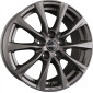 7x16 ET50 - LK5/114.3 ML72.5 Borbet RE metal grey