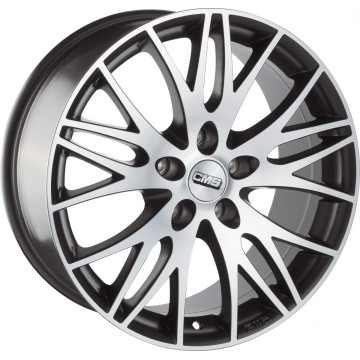 7.5x17 ET41 - LK5/112 ML57.1 CMS C8 diamant schwarz matt