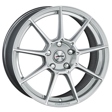 7.5x17 ET38 - LK4/100 ML70 Autec Typ CR - ClubRacing hyper silber