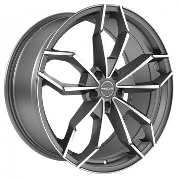 8x18 ET48 - LK5/112 ML66.5 Proline PXM matt grey polished