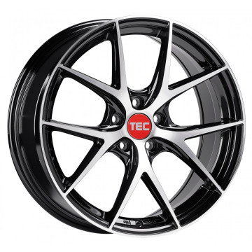8x18 ET45 - LK5/114.3 ML72.5 TEC Speedwheels GT6 EVO black-polished