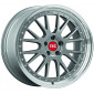 8x18 ET40 - LK5/100 ML64 TEC Speedwheels GT EVO titan-polished-lip