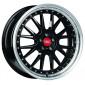 8.5x19 ET30 - LK5/120 ML72.6 TEC Speedwheels GT EVO black-polished-lip
