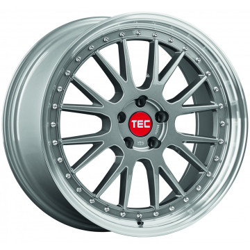 8.5x20 ET35 - LK5/120 ML72.6 TEC Speedwheels GT EVO titan-polished-lip