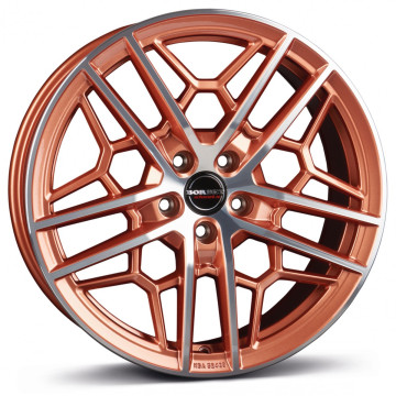 8.5x19 ET45 - LK5/108 ML72.5 Borbet GTY copper polished glossy