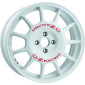 7x17 ET30 - LK4/100 ML68 OZ Leggenda race white