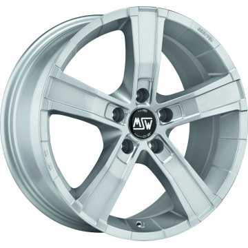 8x18 ET45 - LK5/120 ML65.06 MSW Sahara 5 full silver