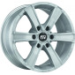 8x17 ET35 - LK6/139.7 ML67.1 MSW Sahara 6 full silver