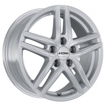 6.5x17 ET50 - LK5/108 ML63.34 Ronal R65 silber