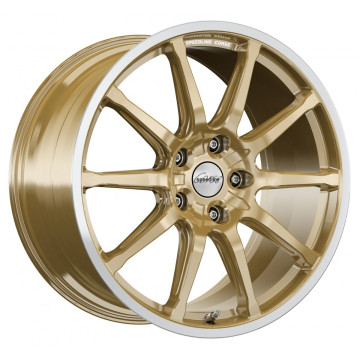 10x20 ET55 - LK5/112 ML66.5 Ronal SC1 Motorismo racing gold-hornkopiert