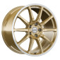 10x20 ET55 - LK5/112 ML66.5 Ronal SC1 Motorismo racing gold-hornkopiert