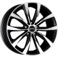 6.5x16 ET45 - LK5/108 ML65.1 Mak Wolf black mirror