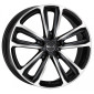 8x18 ET50 - LK5/114.3 ML76 Mak Magma black mirror