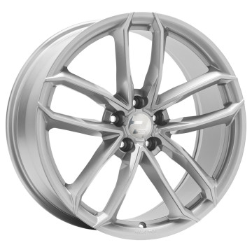 8.5x19 ET25 - LK5/112 ML66.6 2DRV WH33 race silber lackiert