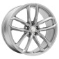 8.5x19 ET45 - LK5/112 ML66.6 2DRV WH33 race silber lackiert
