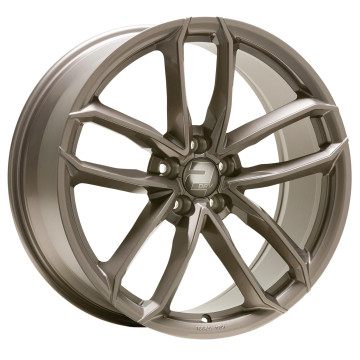 9x20 ET22 - LK5/112 ML66.6 2DRV WH33 platin grau lackiert