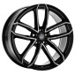 9x20 ET30 - LK5/112 ML66.6 2DRV WH33 schwarz hochglanzpoliert