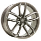 9x20 ET40 - LK5/112 ML66.6 2DRV WH33 platin grau hochglanzpoliert
