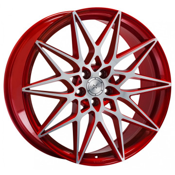 9x20 ET48 - LK5/108 ML63.4 Axxion AX9 kirschrot hochglanzpoliert