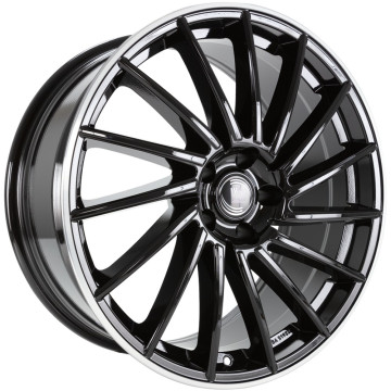 8.5x19 ET40 - LK5/114.3 ML66.1 Diewe Briosa neros machined lip