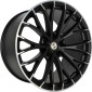 9.5x22 ET25 - LK5/112 ML66.6 Etabeta Piuma-C black matt special edition