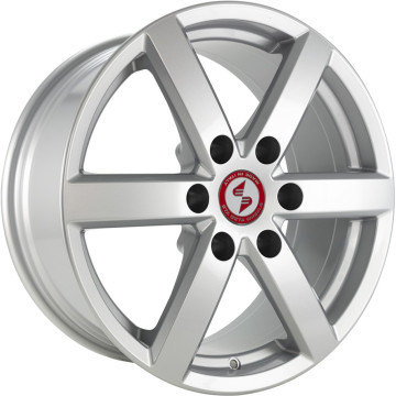 8x18 ET25 - LK6/139.7 ML106.1 Etabeta Robus silver