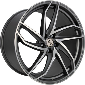 8.5x19 ET42 - LK5/120 ML65.1 Etabeta Heron anthracite matt full polished *VW Bus*