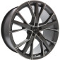 10x21 ET45 - LK5/130 ML71.6 GMP Gunner matt anthracite diamond