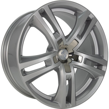 10x20 ET55 - LK5/112 ML66.5 Etabeta Uriel silver - inox cap
