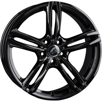 8x18 ET35 - LK5/120 ML72.6 Damina Performance DM03 black