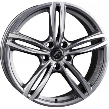 8x18 ET45 - LK5/120 ML72.6 Damina Performance DM03 anthrazit polished