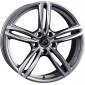 8x18 ET45 - LK5/120 ML72.6 Damina Performance DM03 anthrazit polished