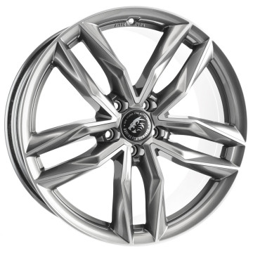 8.5x19 ET45 - LK5/112 ML66.6 Damina Performance DM05 anthrazit polished