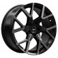 8x18 ET43 - LK5/112 ML73.1 Barracuda Tzunamee EVO dark gunmetal brushed