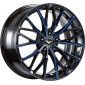 8.5x18 ET40 - LK5/114.3 ML73.1 Barracuda Project 3.0 black gloss flashblue