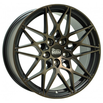 8x18 ET30 - LK5/112 ML72.6 MAM B2 matt black bronze