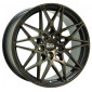 8.5x19 ET30 - LK5/112 ML72.6 MAM B2 matt black bronze