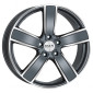 9.5x20 ET71 - LK5/130 ML71.6 Mak Turismo-FF gun metallic mirror