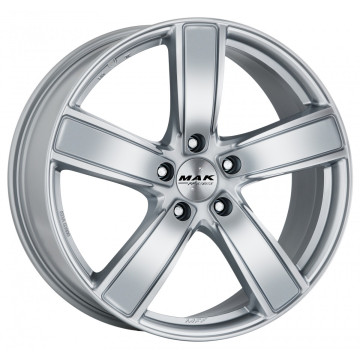9.5x20 ET71 - LK5/130 ML71.6 Mak Turismo-FF silver