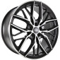 8.5x19 ET30 - LK5/112 ML79.6 Momo Spider matt black diamond cut