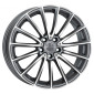 7.5x17 ET45 - LK5/112 ML66.6 Mak Komet gun metallic mirror