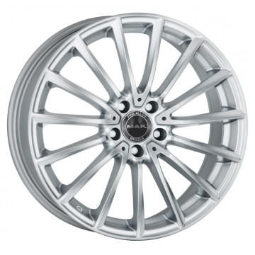 7.5x17 ET36 - LK5/112 ML66.6 Mak Komet silver