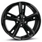 6.5x16 ET48 - LK5/114.3 ML72.5 Borbet BU1 black glossy