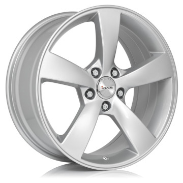 9.5x19 ET35 - LK5/120 ML72.6 Avus Racing AF10 hyper silver
