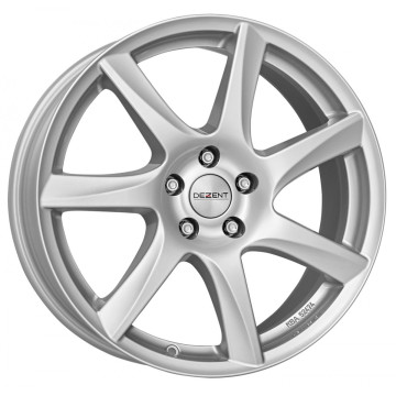 7.5x17 ET40 - LK5/112 ML70.1 Dezent TW silver