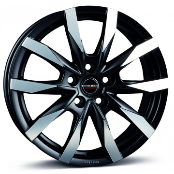 7.5x18 ET35 - LK5/127 ML71.6 Borbet CW5 black polished matt
