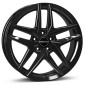 7.5x17 ET30 - LK5/112 ML66.6 Borbet Z black glossy